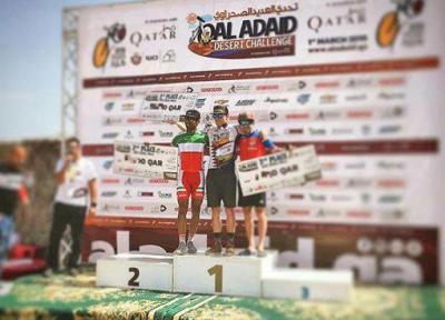 شکری نایب قهرمان مسابقات دوچرخه سواری قطر شد